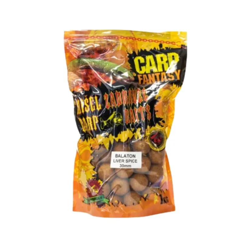 Nakupujte Hned Zadravec Baits Balaton Fantasy Boilies Liver Spice 30 mm 1 kg